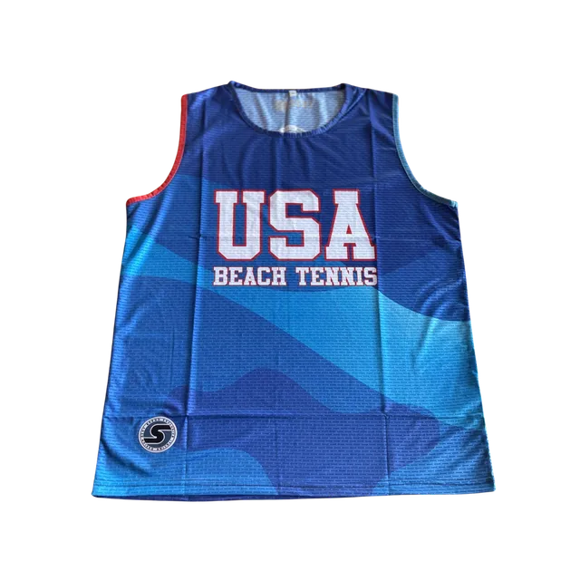 sxy-team-usa-beach-tennis-competition-tank-d-bardeur-homme-quick-dry image 1