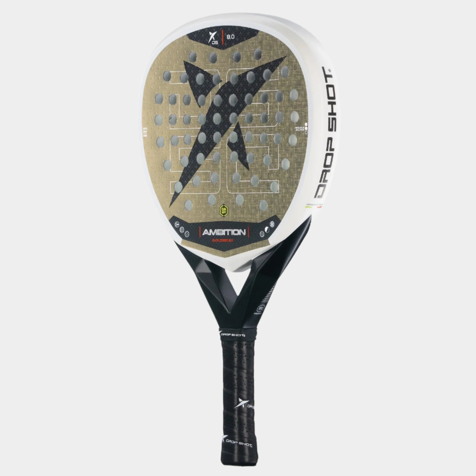 drop-shot-explorer-8-0-raquette-de-padel-3k-carbone image 2