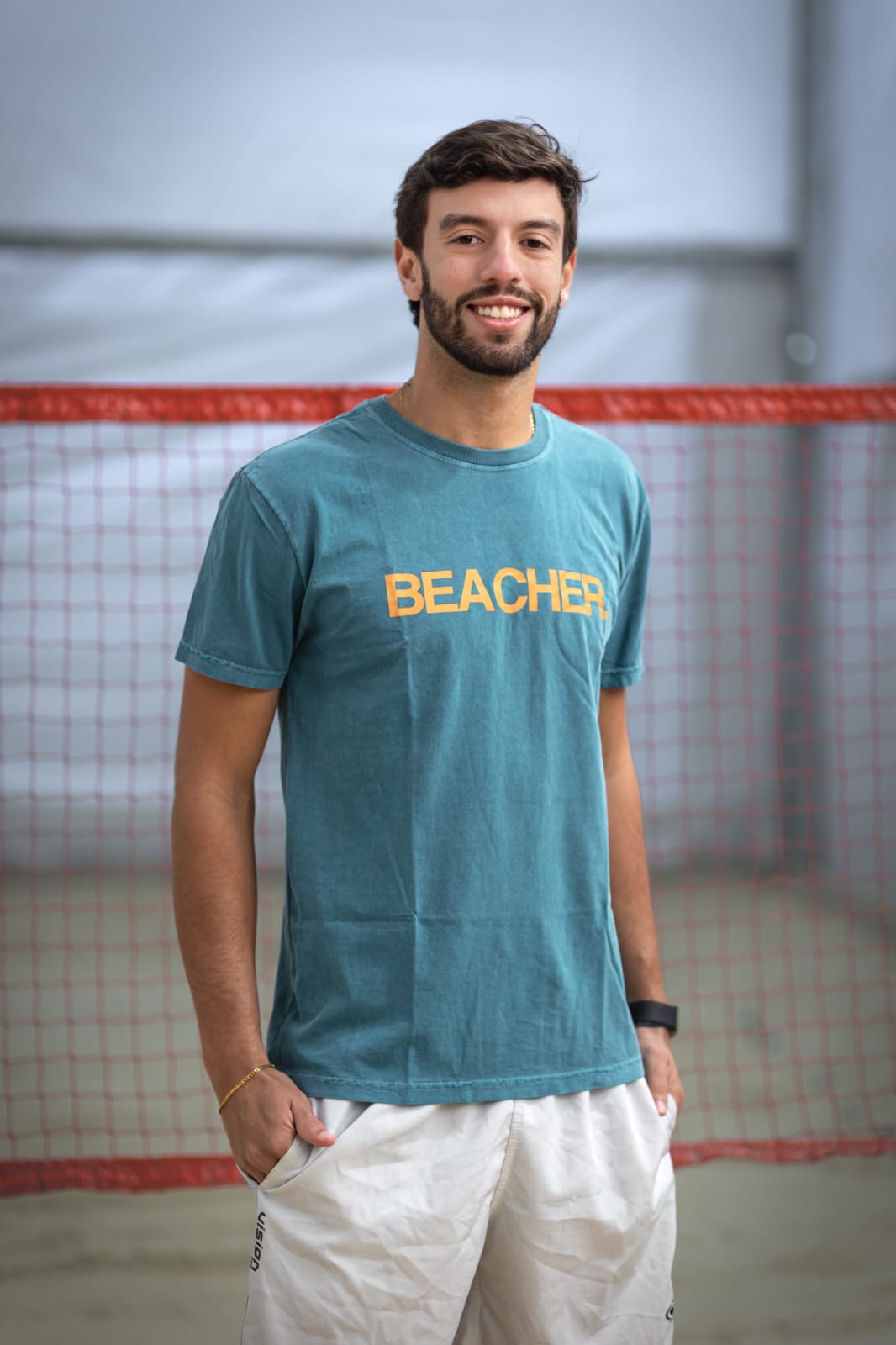 vision-beacher-homme-t-shirt-coton-beach-tennis image 2