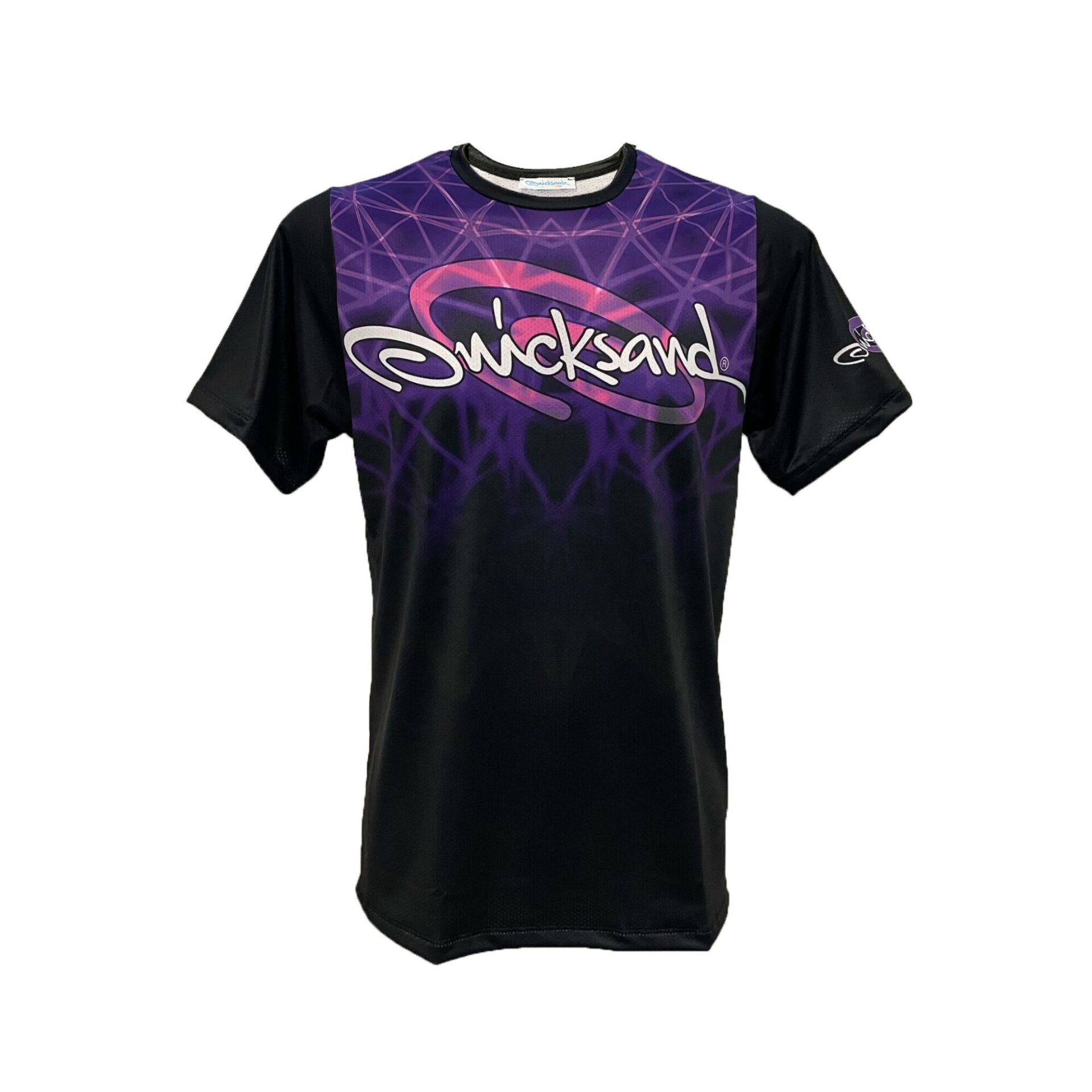 quicksand-t-shirt-homme-logo-violet image 1