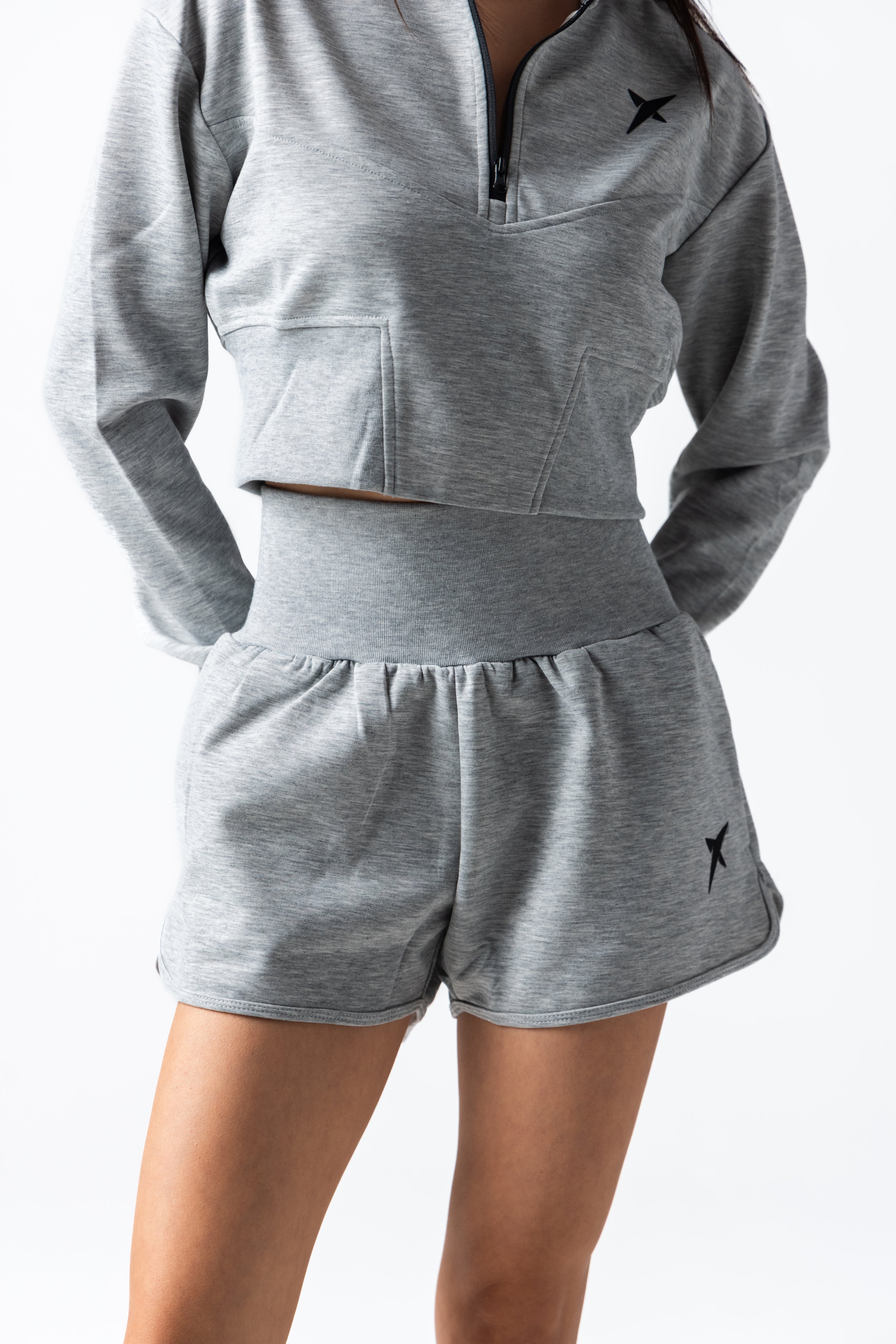 drop-shot-flight-shorts-short-padel-femme-taille-haute-air-layer image 1