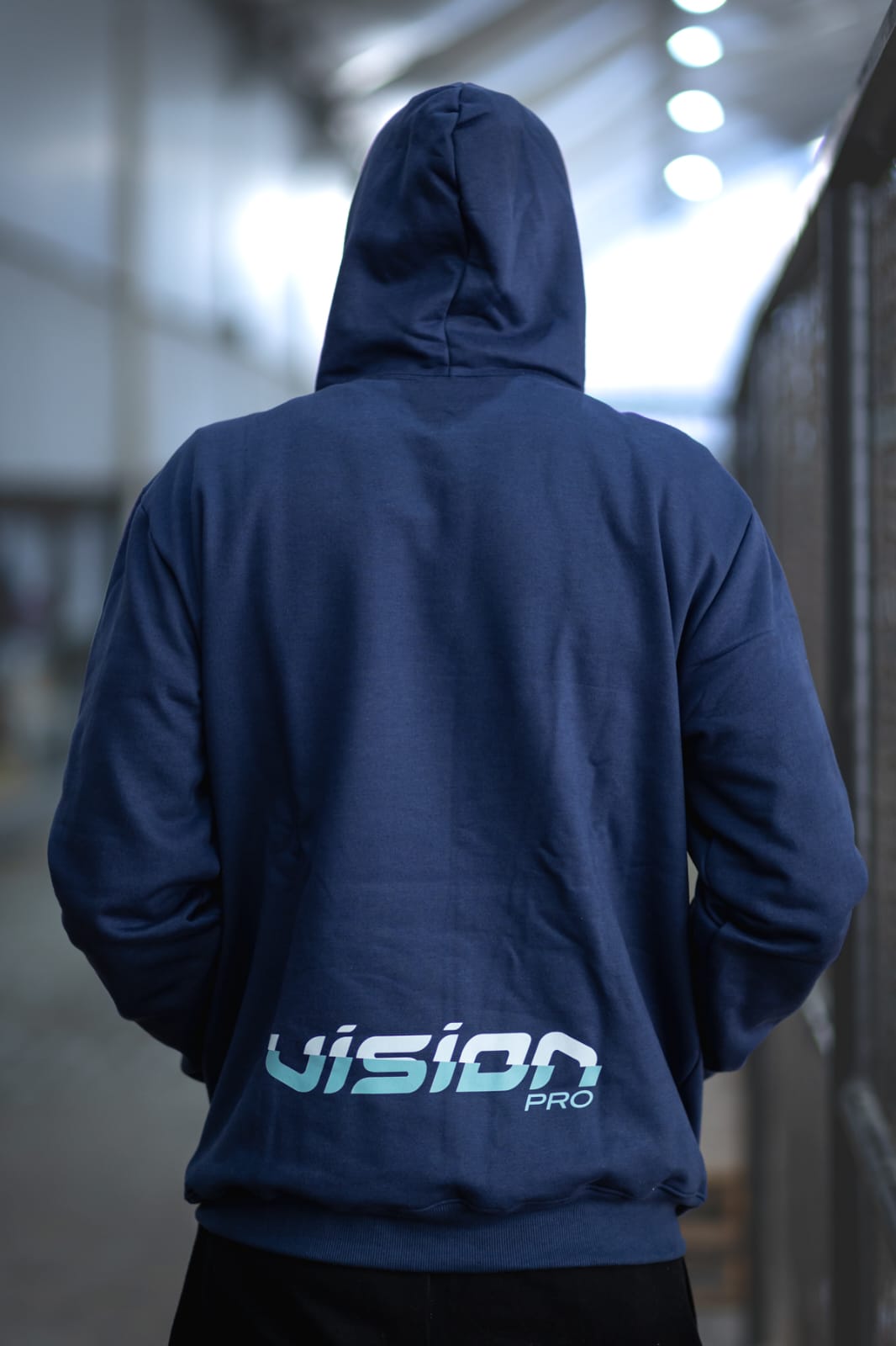 vision-felpa-play-bleu-sweat-unisexe-coton-polyester image 7