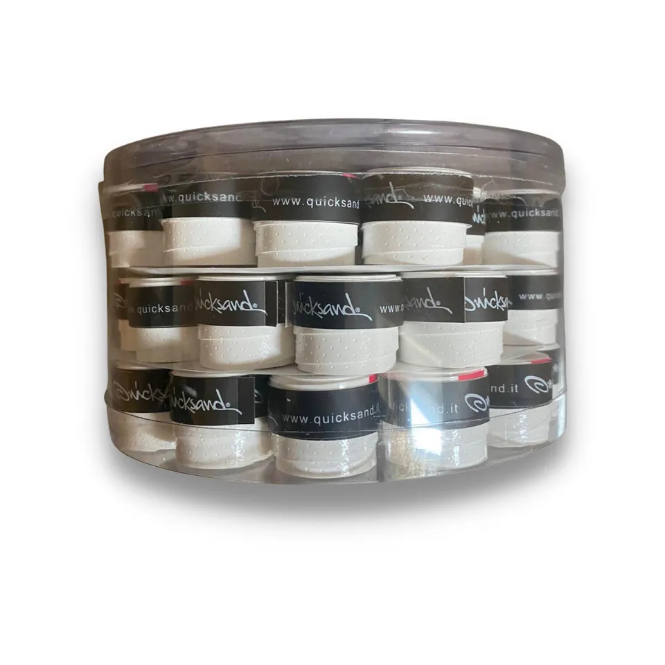 quicksand-box-grip-60-pcs-blanc-overgrips-beach-tennis image 1