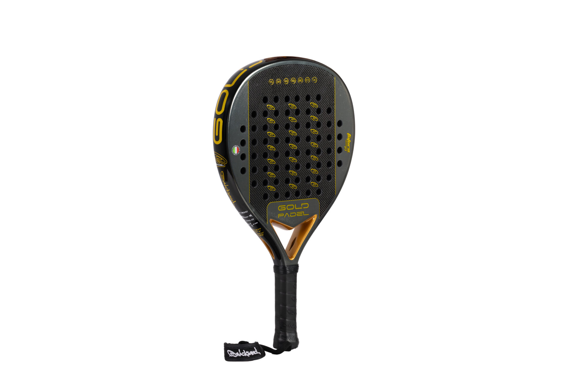 quicksand-gold-padel-2026-raquette-de-padel-carbone-3k image 2