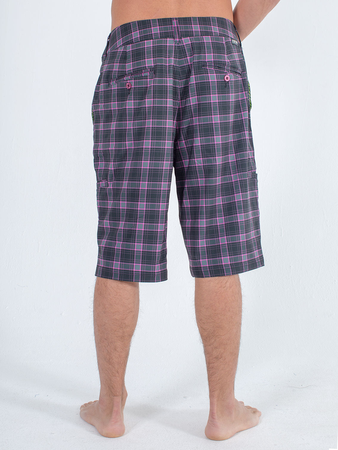 sxy-transformer-short-homme-11-pouces-rose-n-on image 2