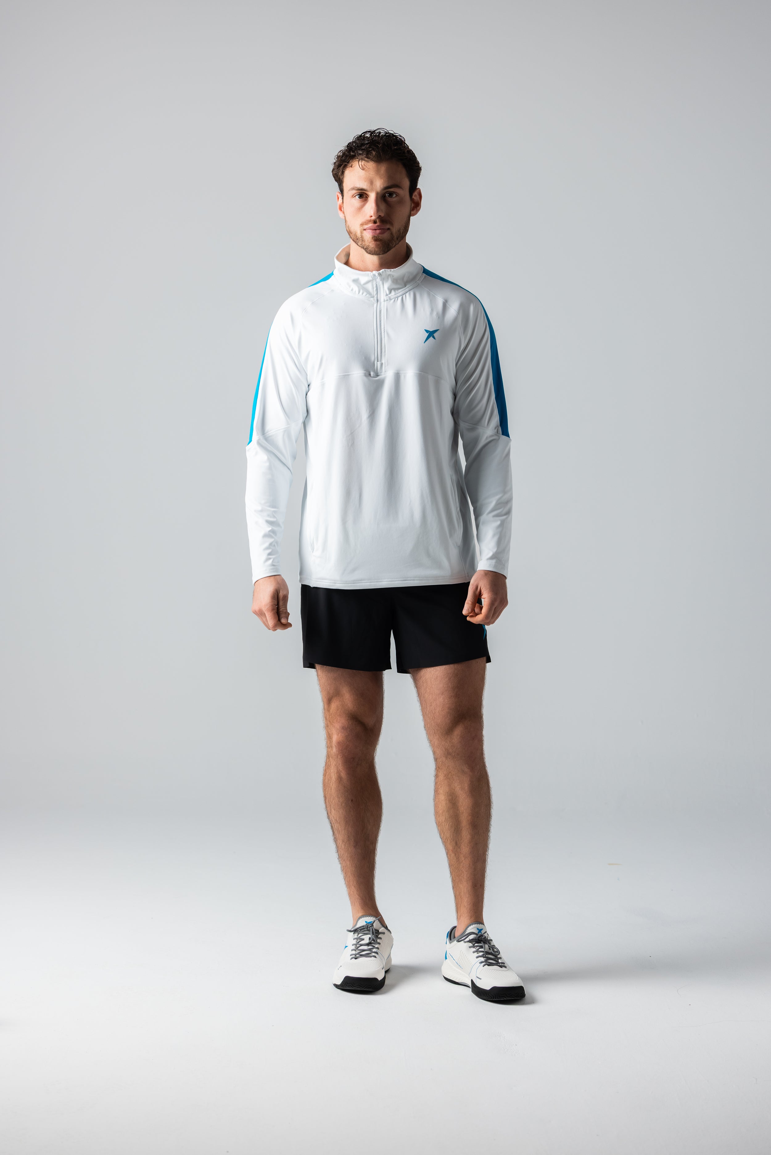 drop-shot-campa-veste-padel-homme-blanche-lucas-campagnolo image 2