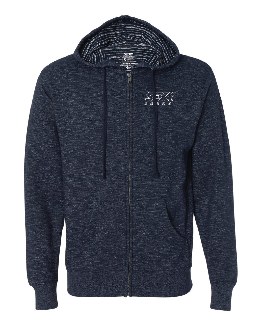 sxy-south-of-the-border-hoodie-zip-homme-azul image 1