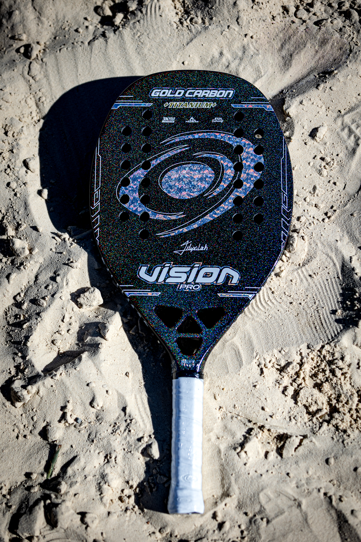 vision-gold-carbon-2026-raquette-beach-tennis image 6