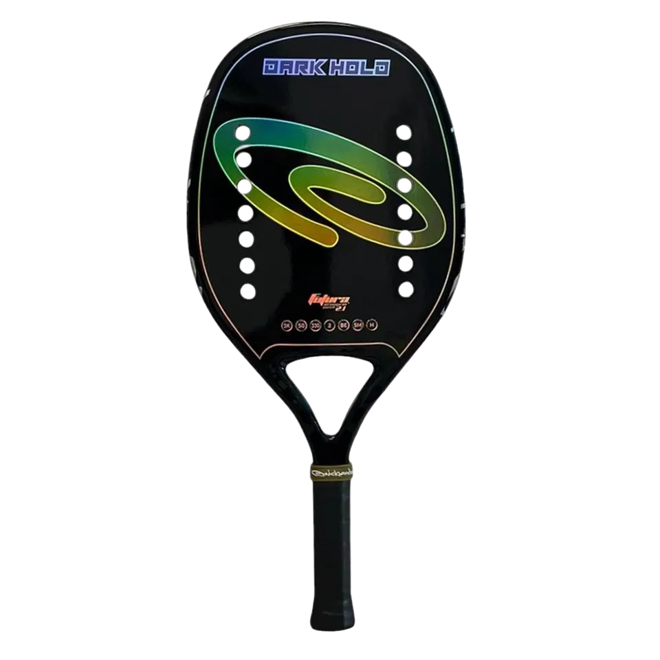 quicksand-dark-hold-2026-raquette-de-beach-tennis-carbone-12k-21-mm image 1