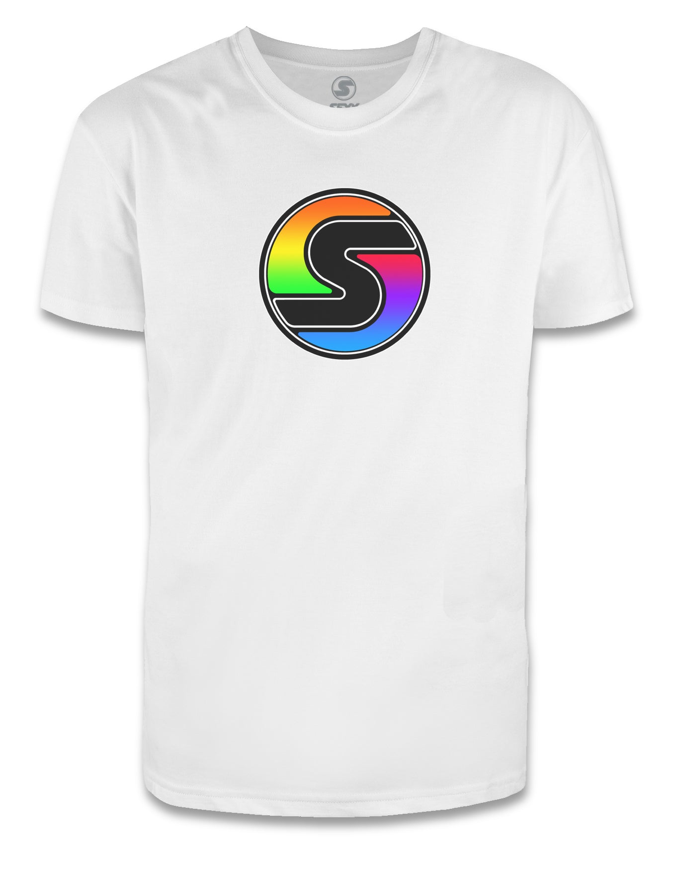 t-shirt-femme-sxy-rainbow-s-logo image 2