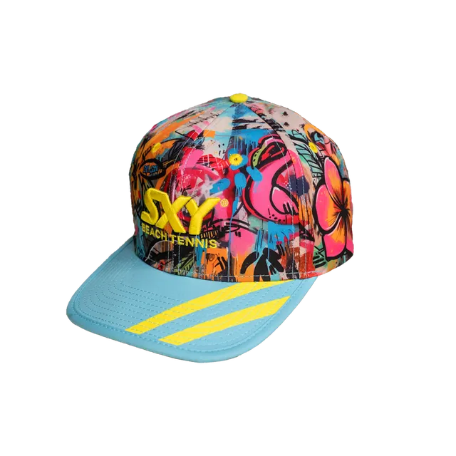 casquette-sxy-beach-tennis-aruba-vibes-snapback-dition-limit-e image 1