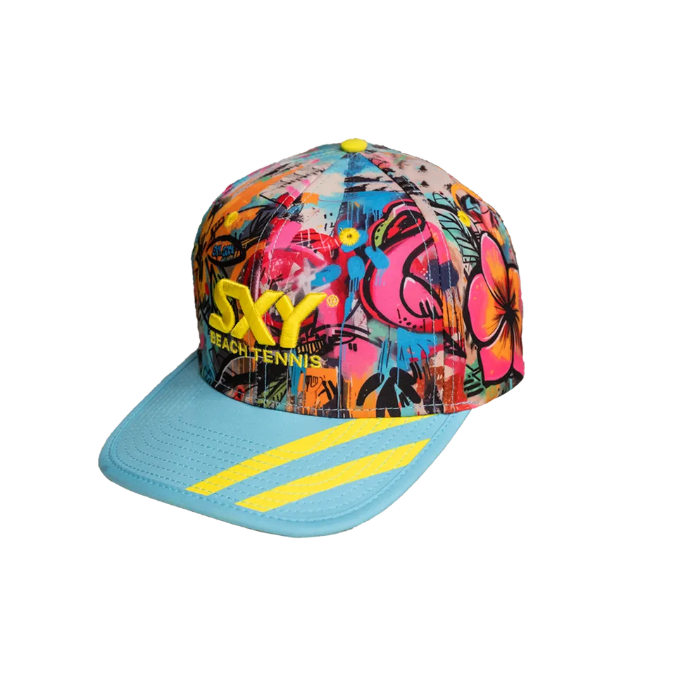 casquette-sxy-beach-tennis-aruba-vibes-snapback-dition-limit-e image 1