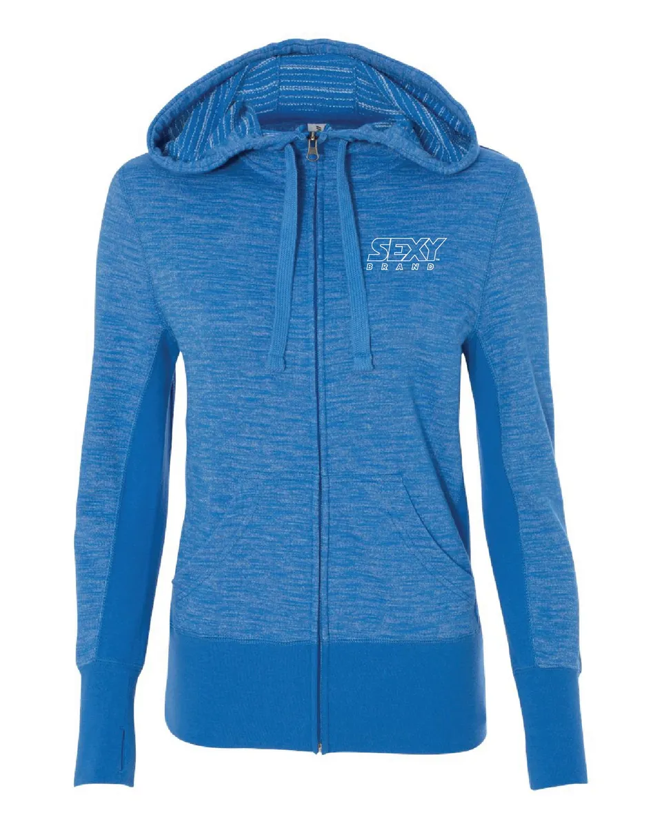 sxy-south-of-the-border-zip-up-hoodie-oceana-sweat-femme image 1