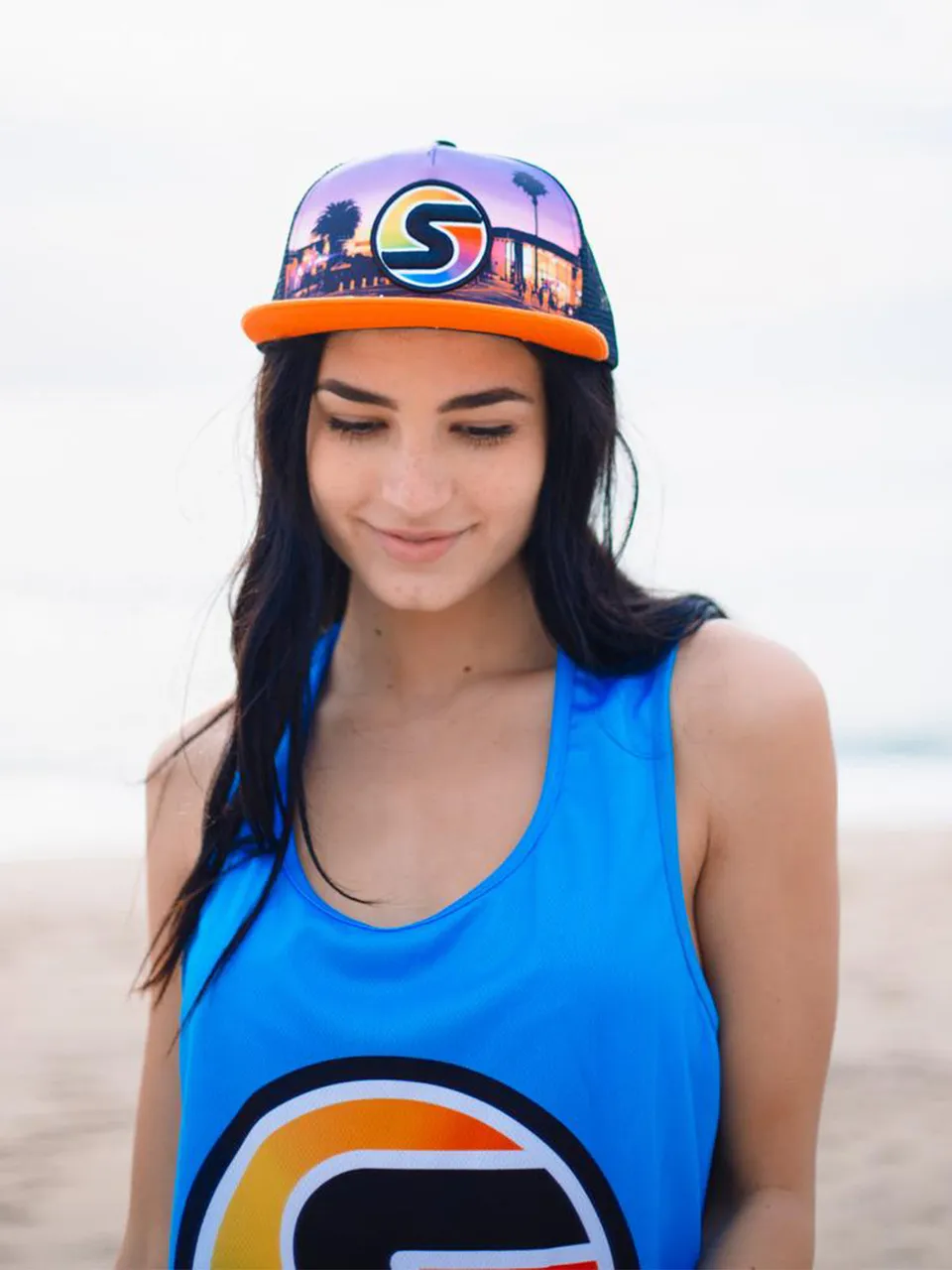 sxy-iconic-hermosa-beach-pier-casquette-flat-brim image 1