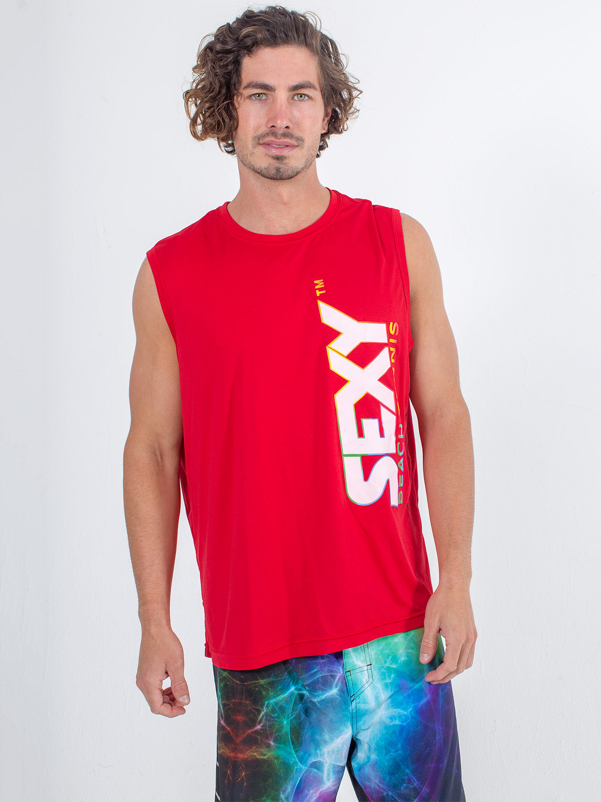 sxy-stay-dry-competition-tank-d-bardeur-homme-rouge image 1