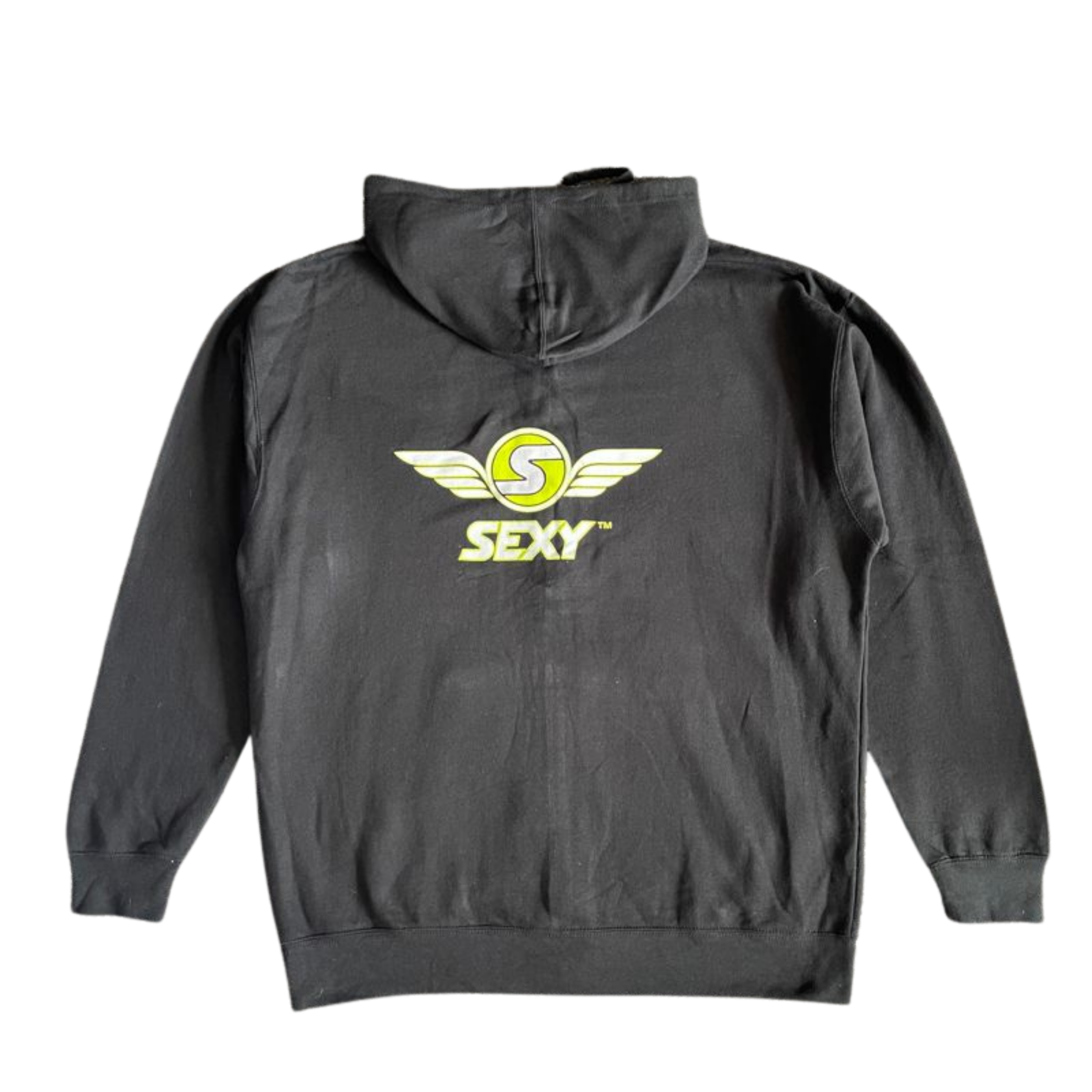 sweat-zipp-homme-sxy-sexy-wings-throwback-noir image 2