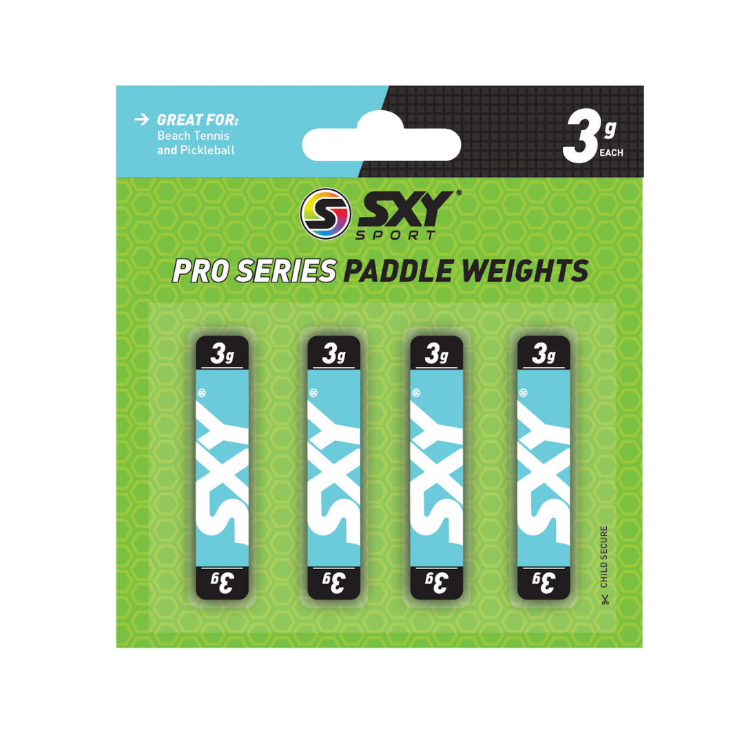 sxy-pro-series-paddle-weights-bandes-plomb-3g-raquette-beach-tennis image 2