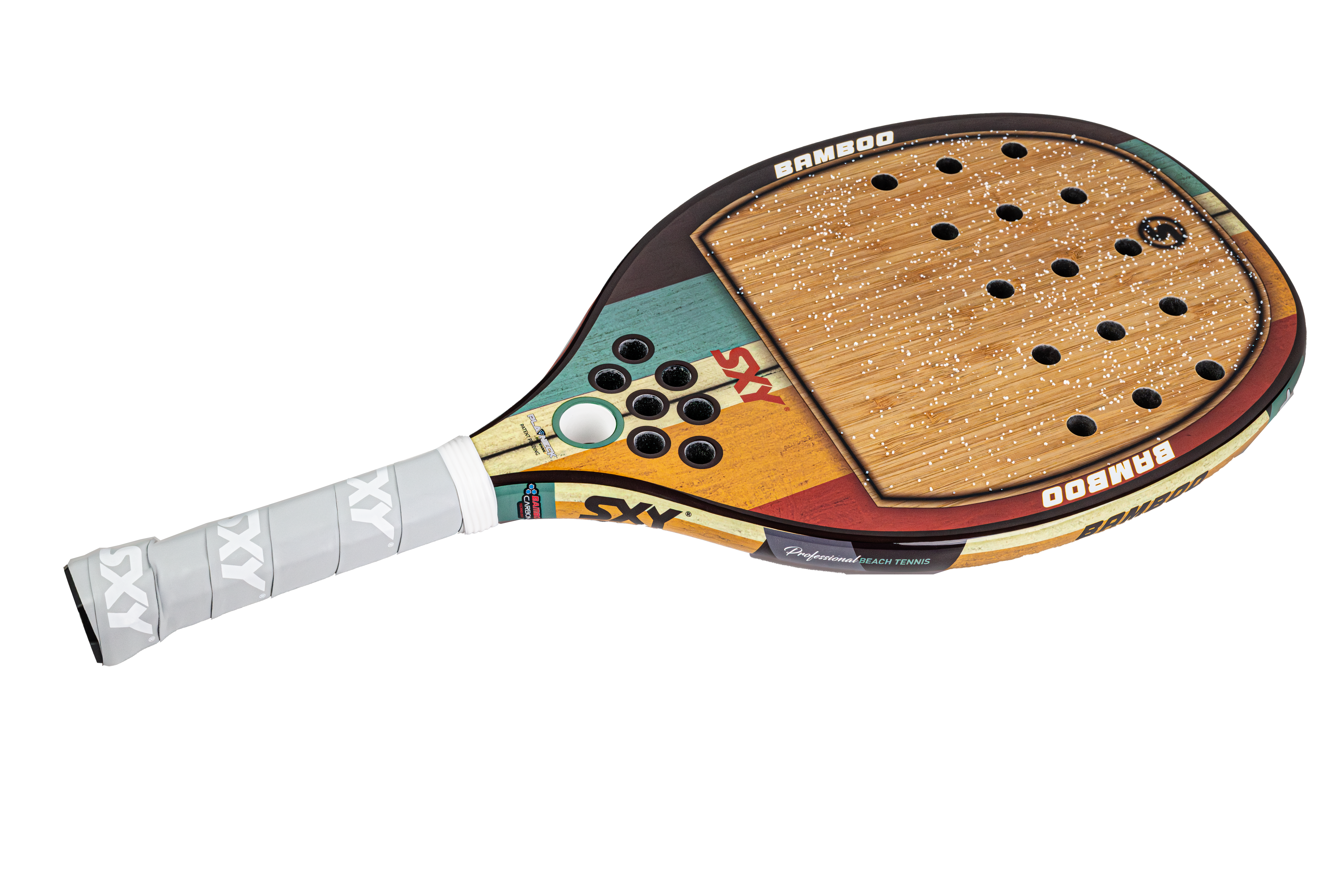 raquette-beach-tennis-sxy-bamboo-paddle-g-carbon-pro-series image 4