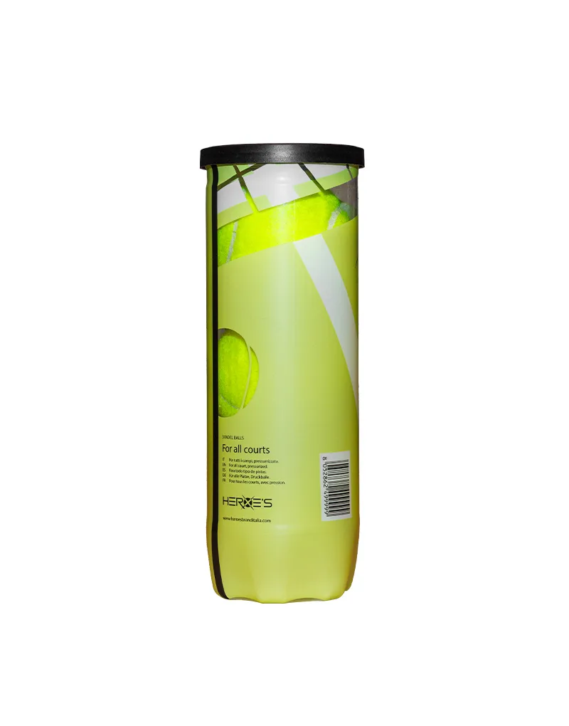heroe-s-tubo-palline-padel-gold-balles-de-padel-x3 image 2