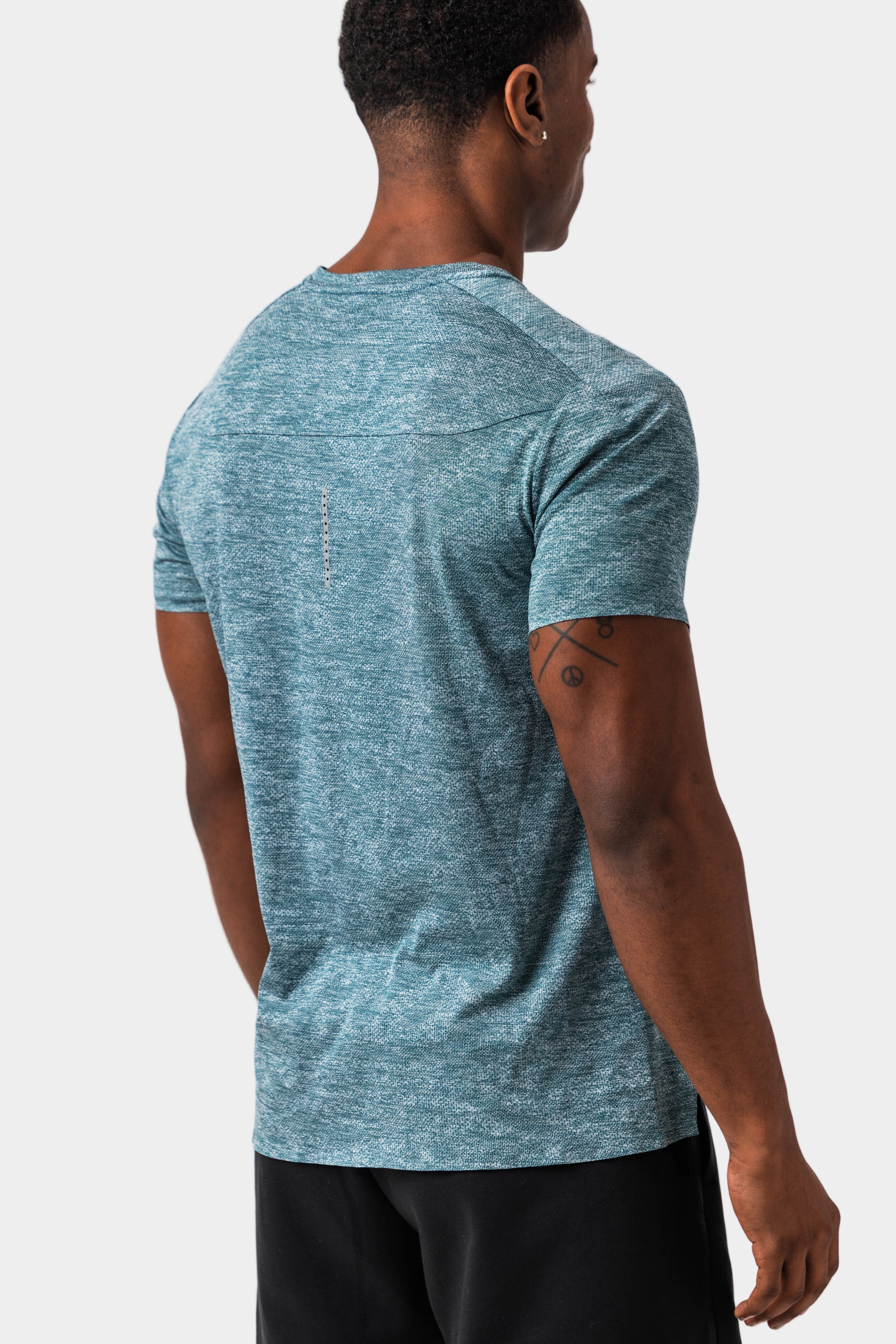 drop-shot-buma-t-shirt-homme-vert-gris image 5