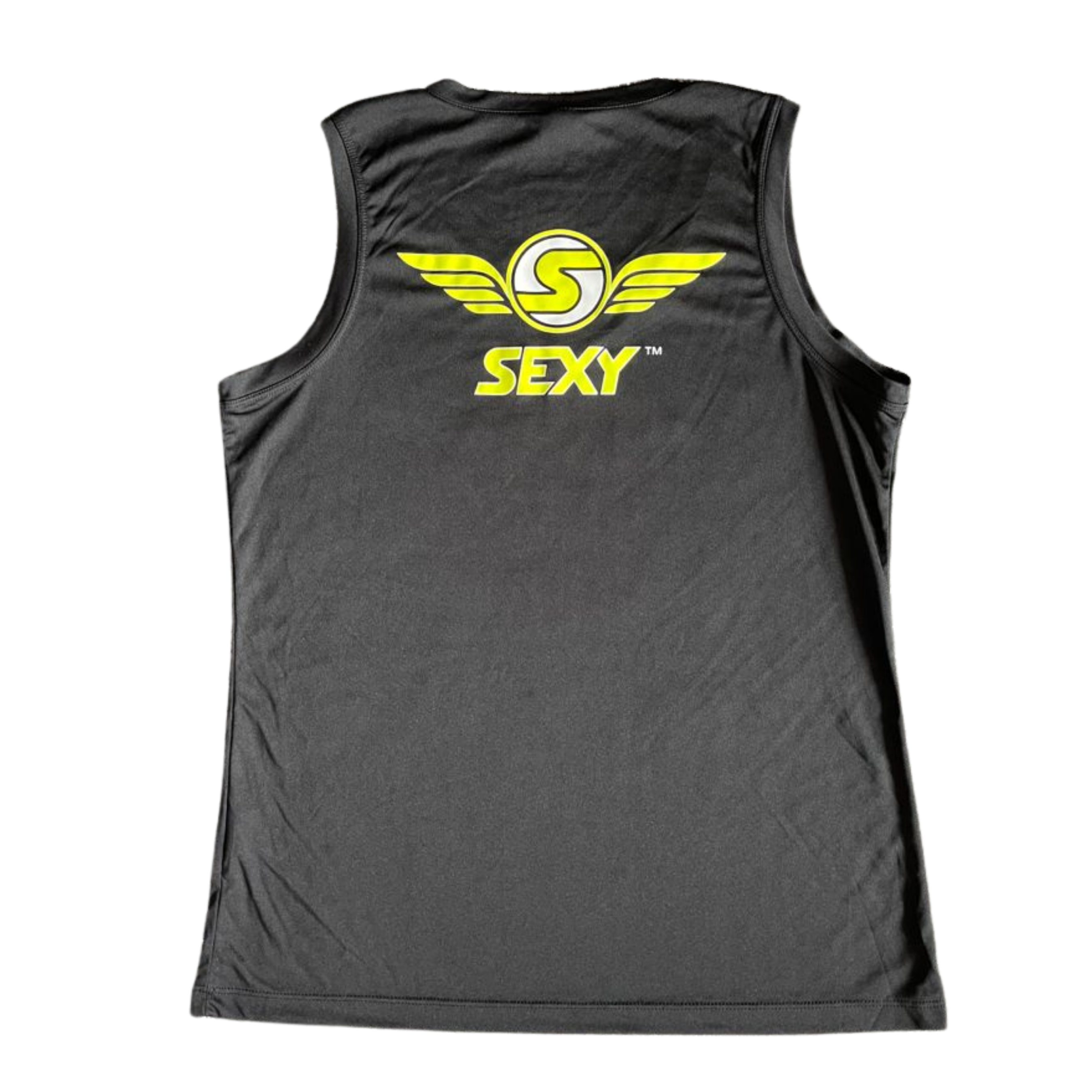 sxy-wings-throwback-tank-femme-d-bardeur-sport-blanc-jaune image 2