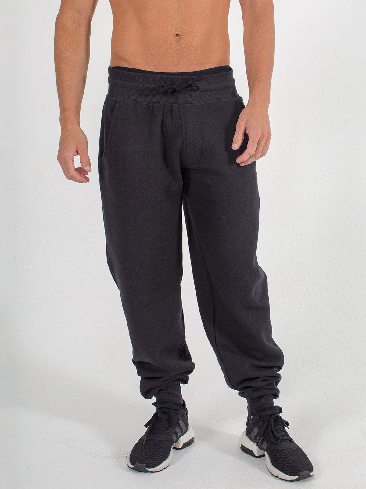 jogger-homme-sxy-softie-noir-double-fleece image 4