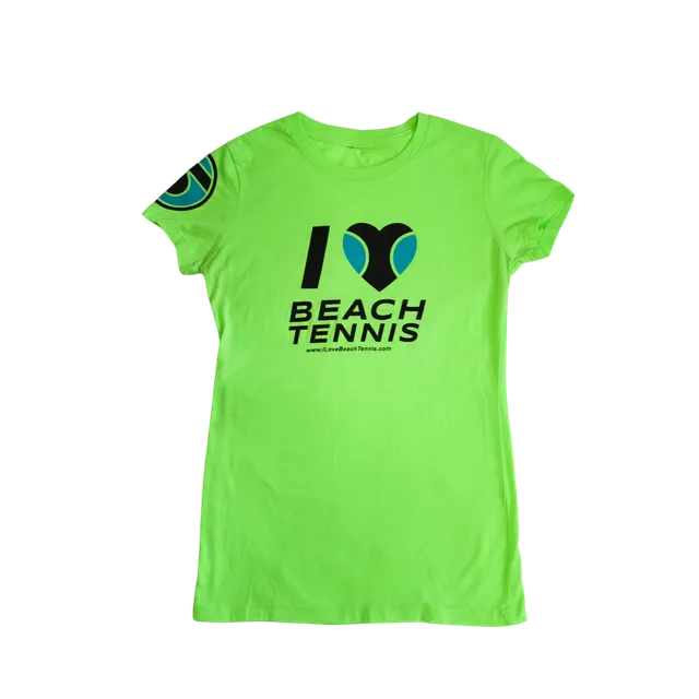 sxy-i-beach-tennis-t-shirt-v-neck-femme-n-on image 1