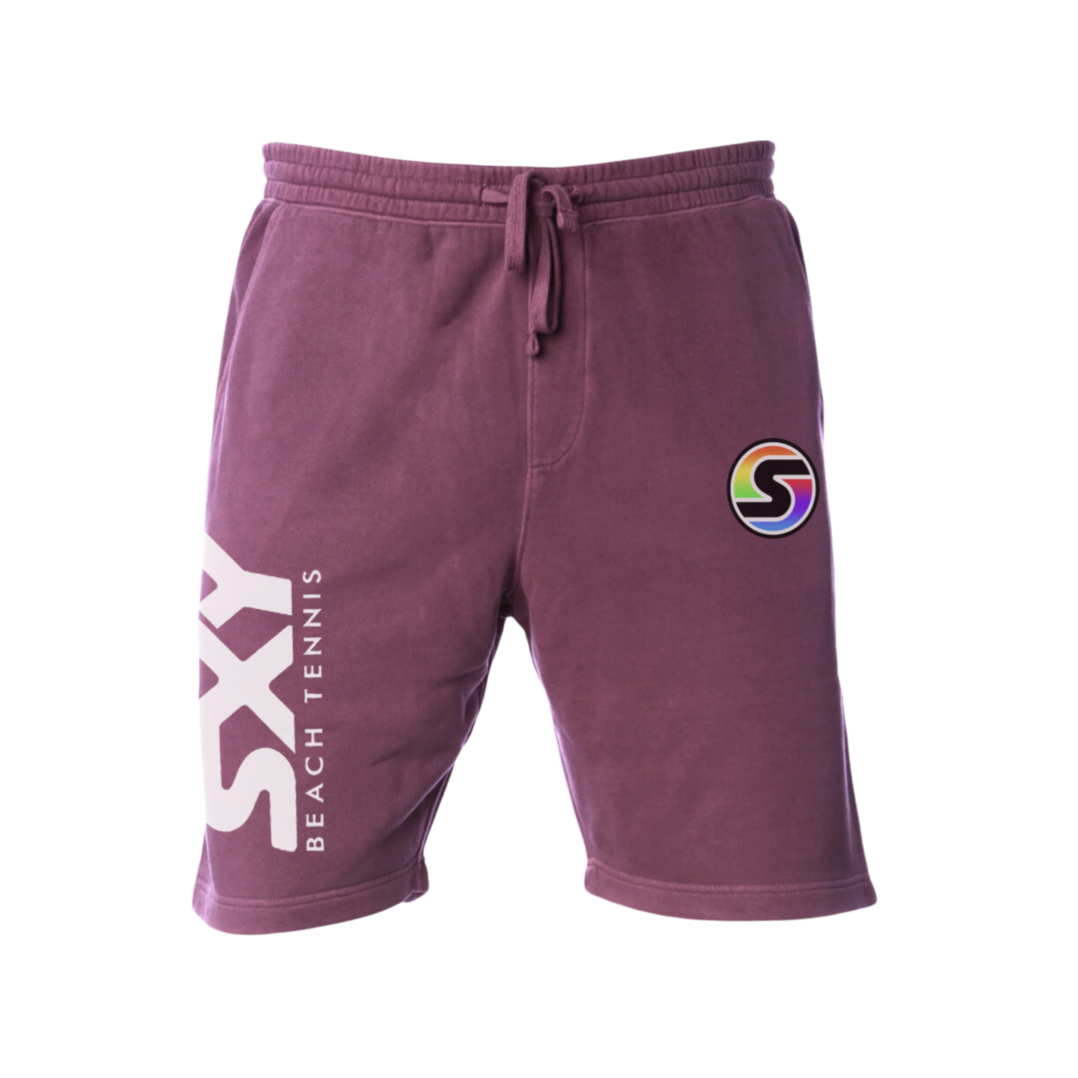 sxy-pigment-dyed-fleece-lounge-short-short-molleton-homme-vintage image 3