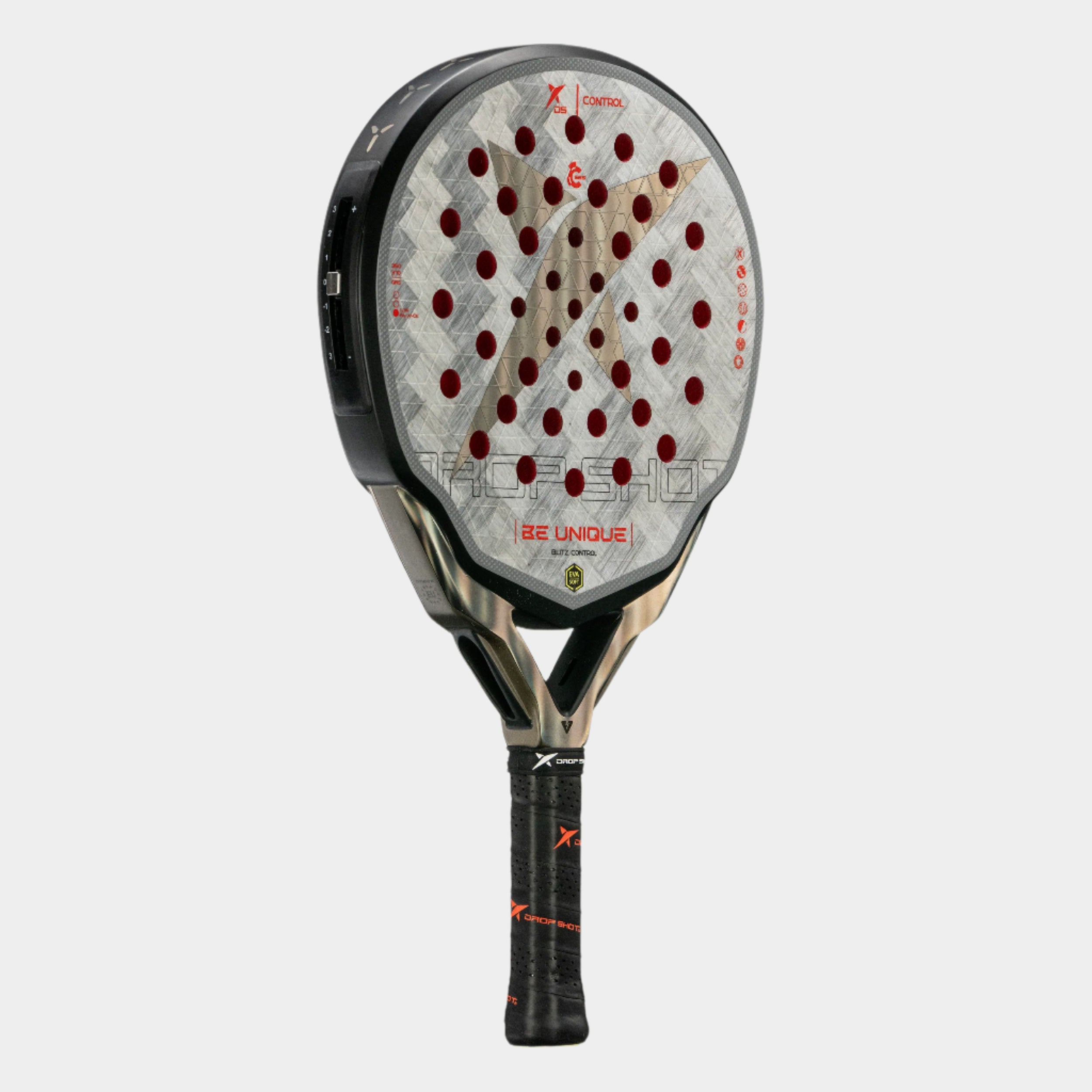 drop-shot-blitz-control-raquette-padel-avanc-ronde-eva-soft-sbs image 2