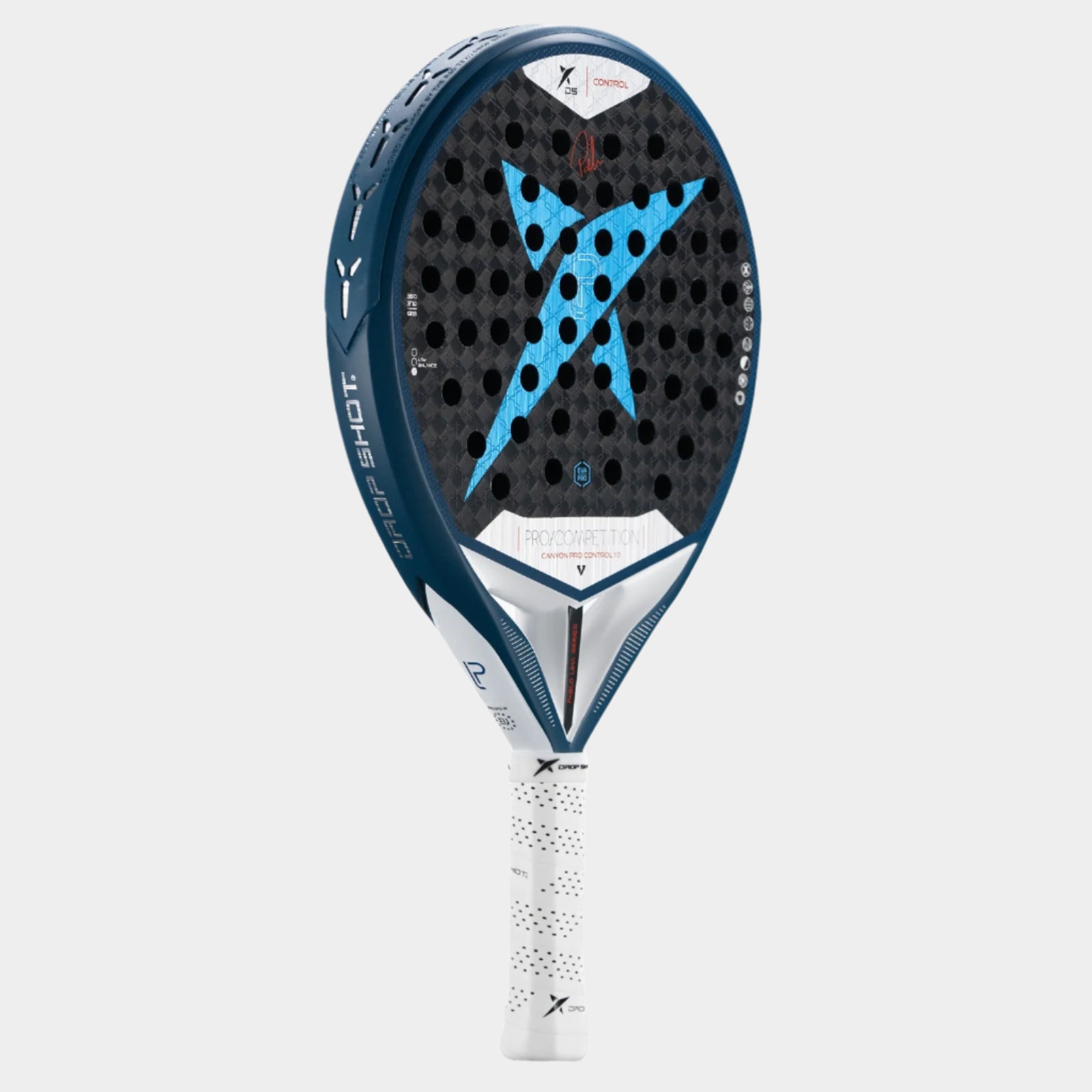 drop-shot-canyon-pro-control-1-0-raquette-padel-ronde image 2