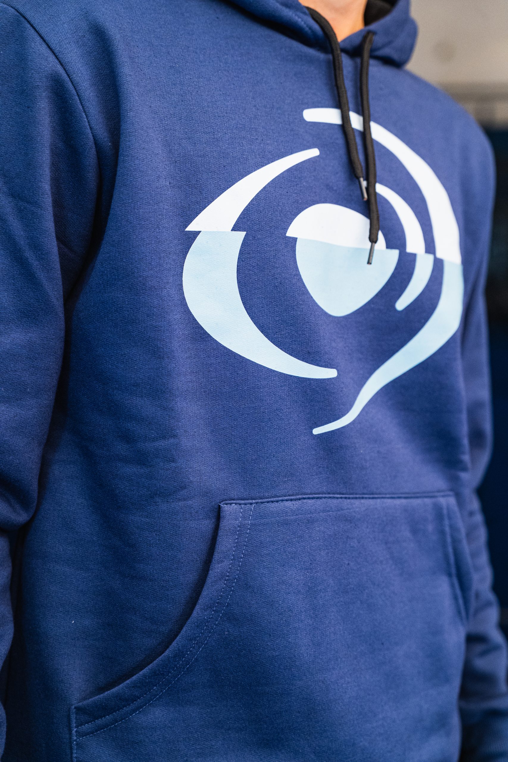 vision-felpa-play-bleu-sweat-unisexe-coton-polyester image 4