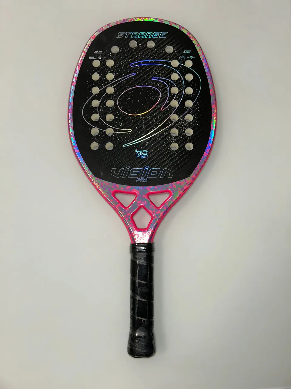 vision-strange-2026-new-restyling-raquette-de-beach-tennis-carbone-3k-315-325-g image 1