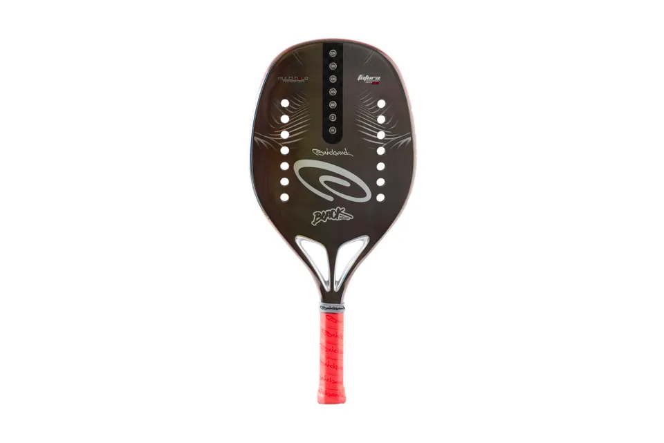 quicksand-no-look-black-2026-raquette-de-beach-tennis-carbone-12k-21-mm image 1