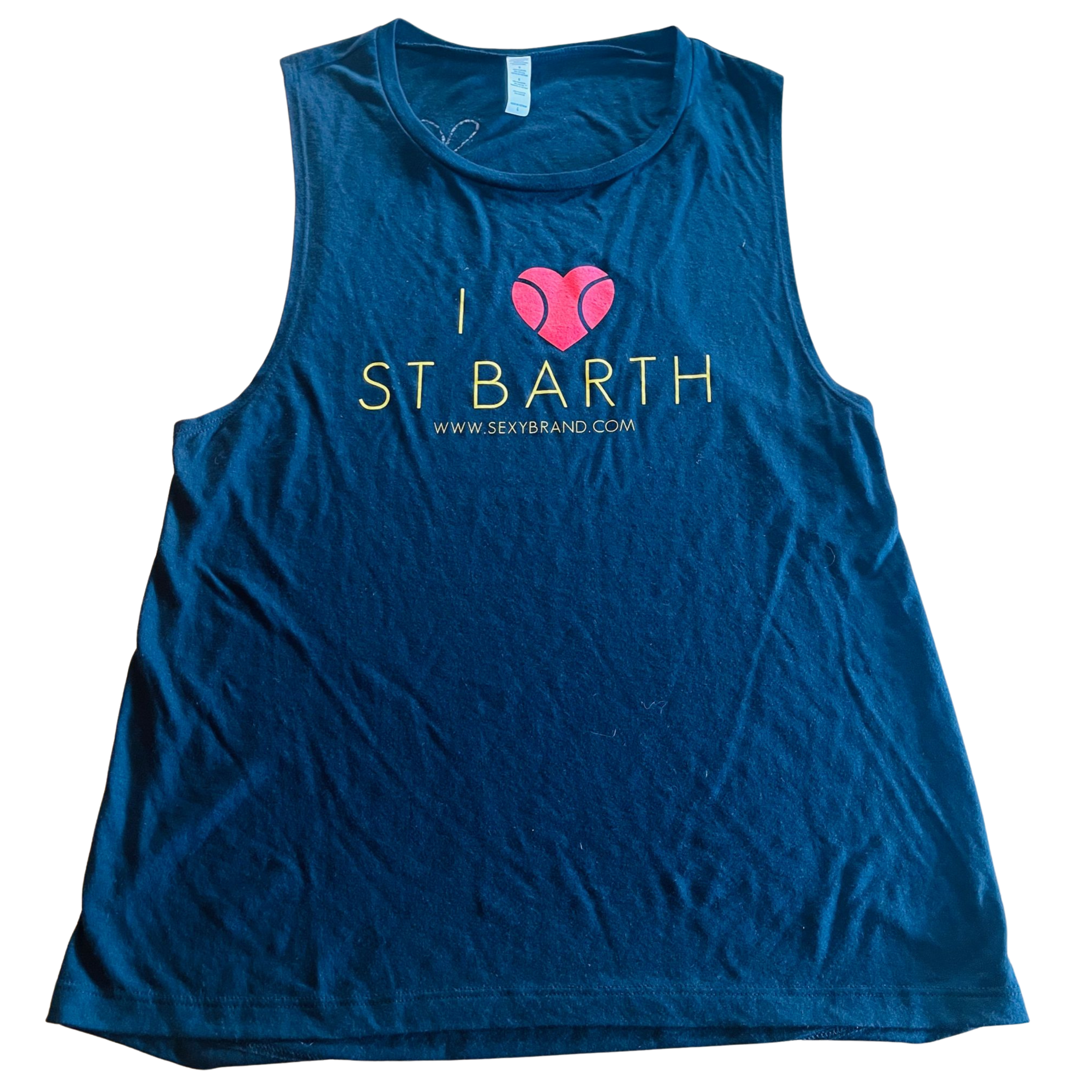 sxy-i-love-st-barth-d-bardeur-flowy-col-scoop-noir image 6
