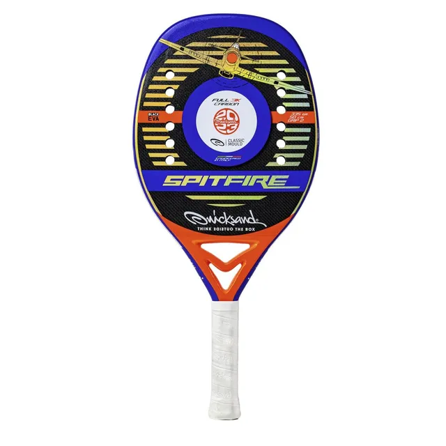 quicksand-spitfire-2023-raquette-beach-tennis-carbone-k3-50cm image 1