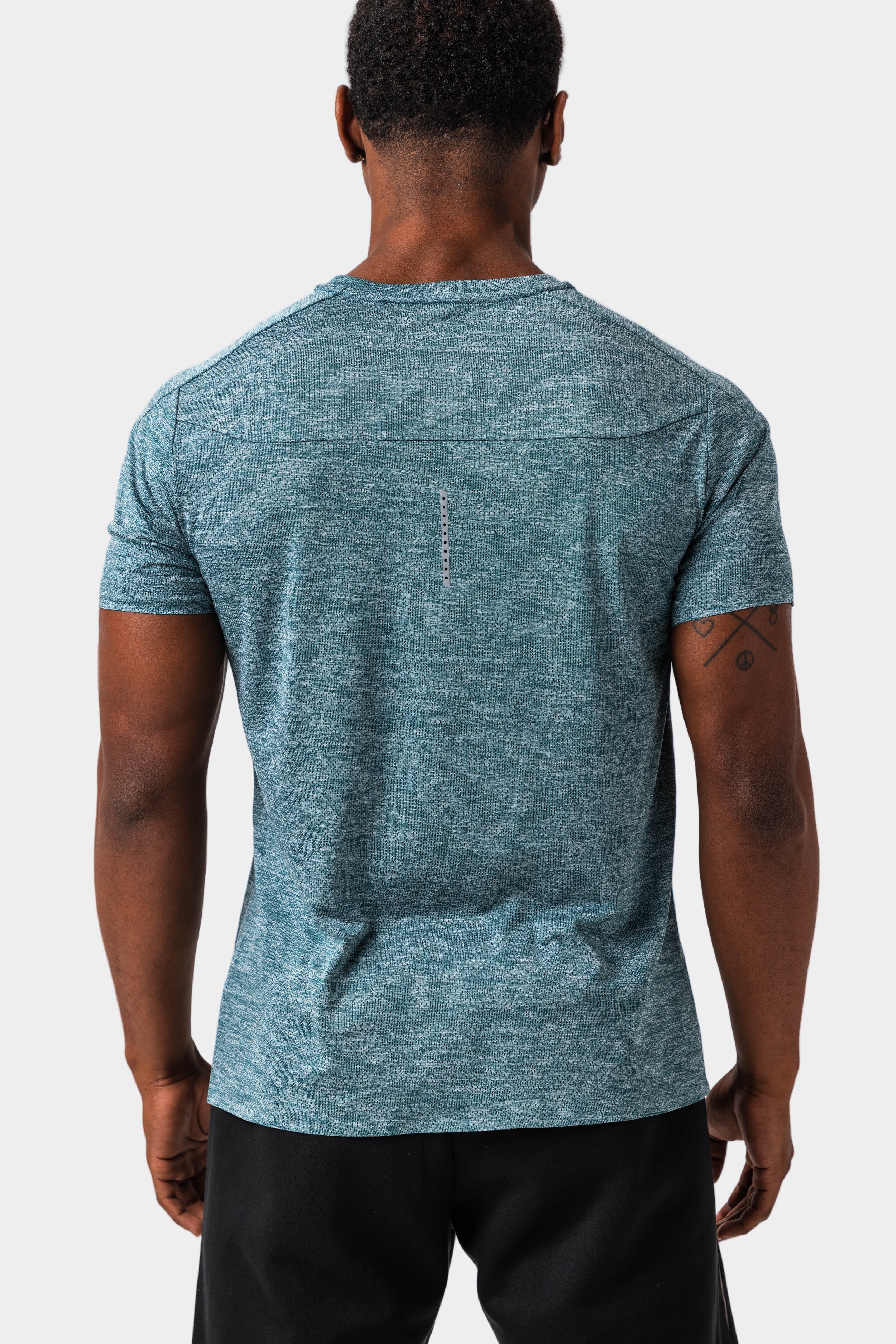 drop-shot-buma-t-shirt-homme-vert-gris image 6