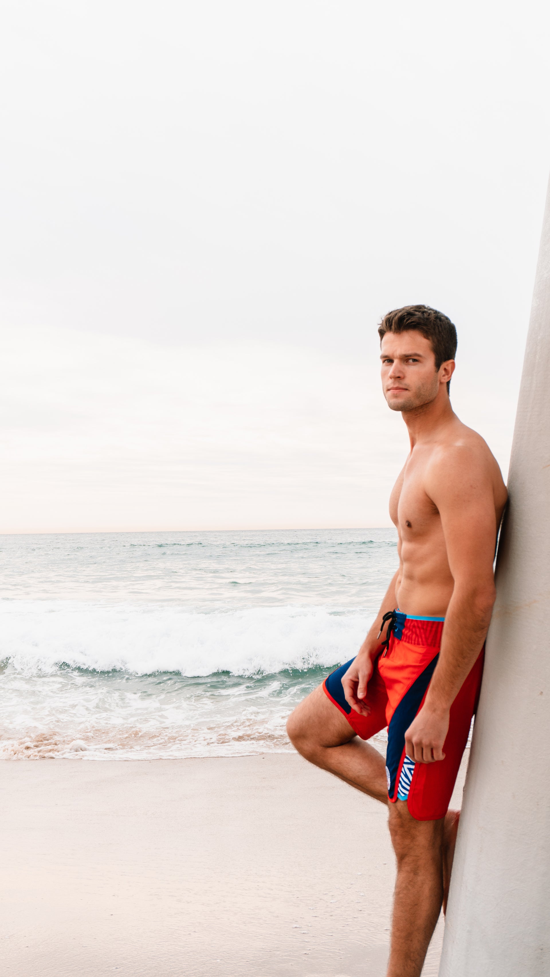 sxy-team-usa-boardshort-homme-rouge image 1