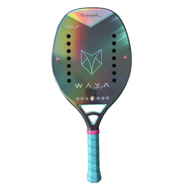raquette-de-beach-tennis-quicksand-waya-marcela-vita-carbone-3k-puissante image 1