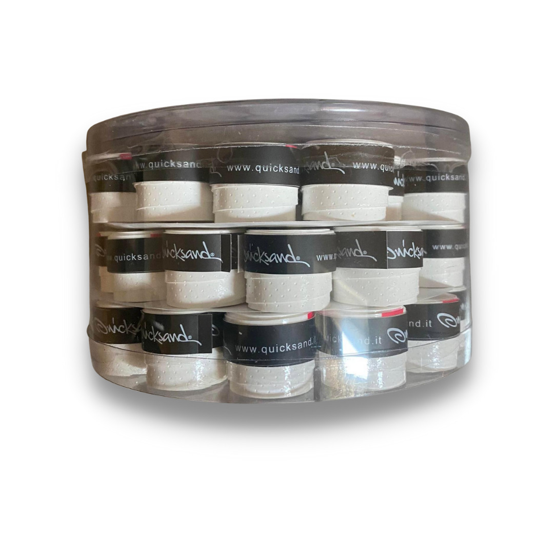 quicksand-box-grip-60-pcs-blanc-overgrips-beach-tennis image 1