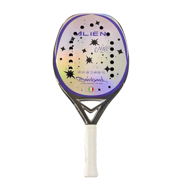 quicksand-alien-purple-2025-raquette-beach-tennis-puissante-22-mm image 1