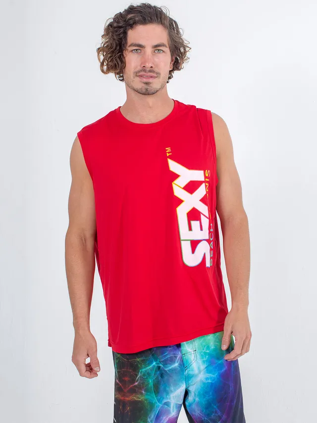 sxy-stay-dry-competition-tank-d-bardeur-homme-rouge image 1