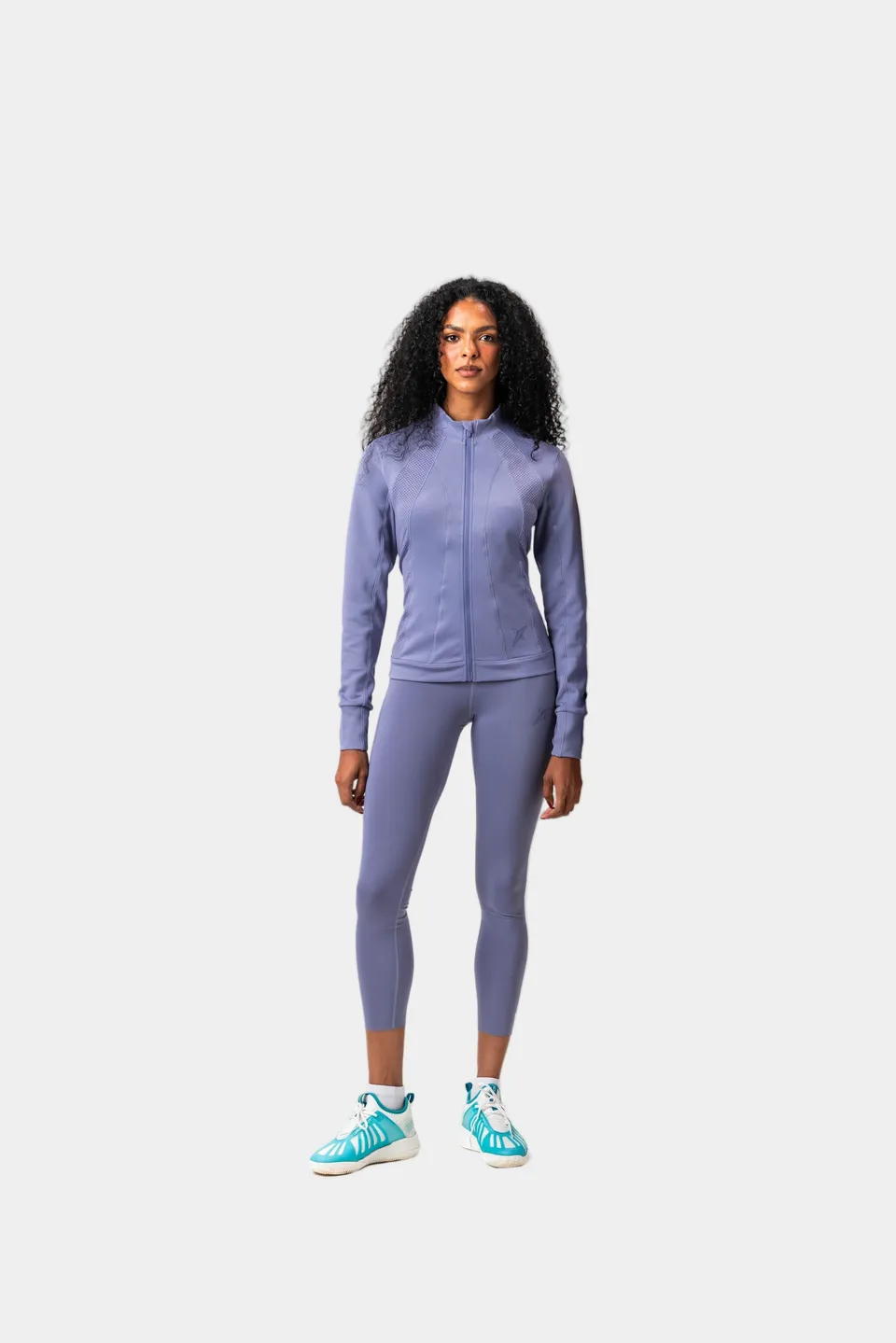 drop-shot-virsa-leggings-legging-padel-femme-nylon-elastane-interlock image 1