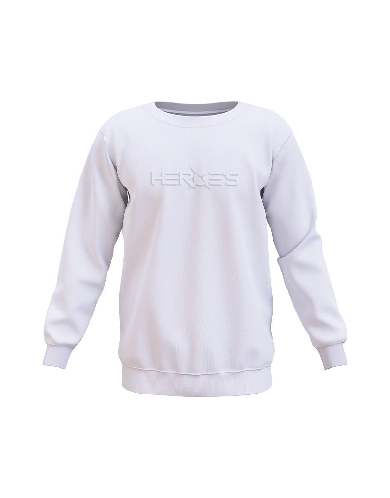 heroe-s-pure-white-sweat-unisexe image 1