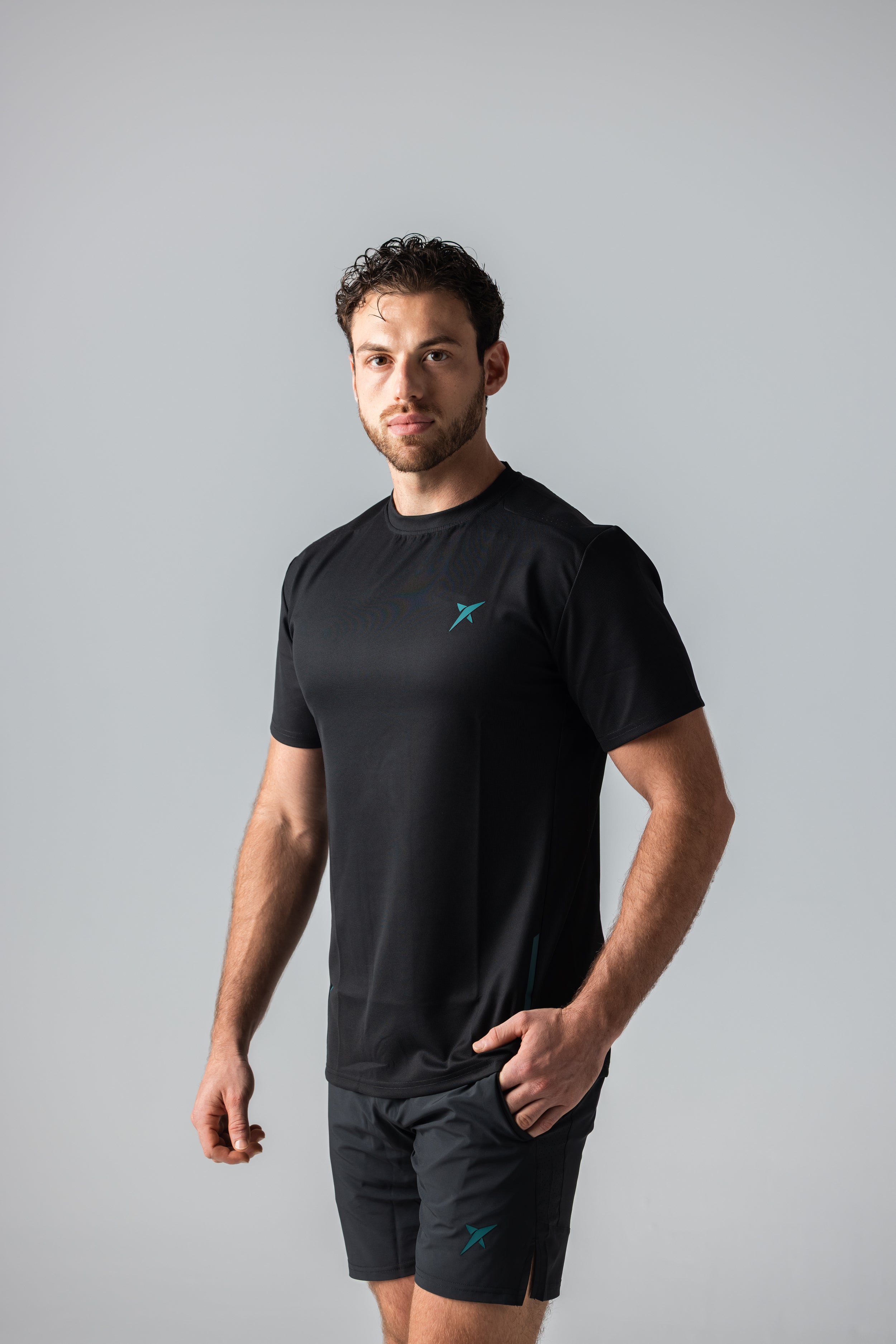 drop-shot-sanz-performance-short-de-padel-homme-l-ger-stretch image 3