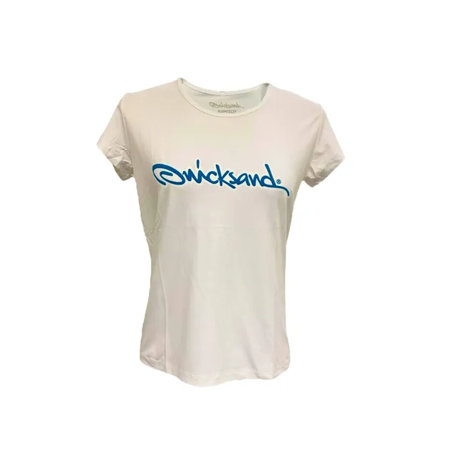 quicksand-slightech-t-shirt-femme-blanc image 1