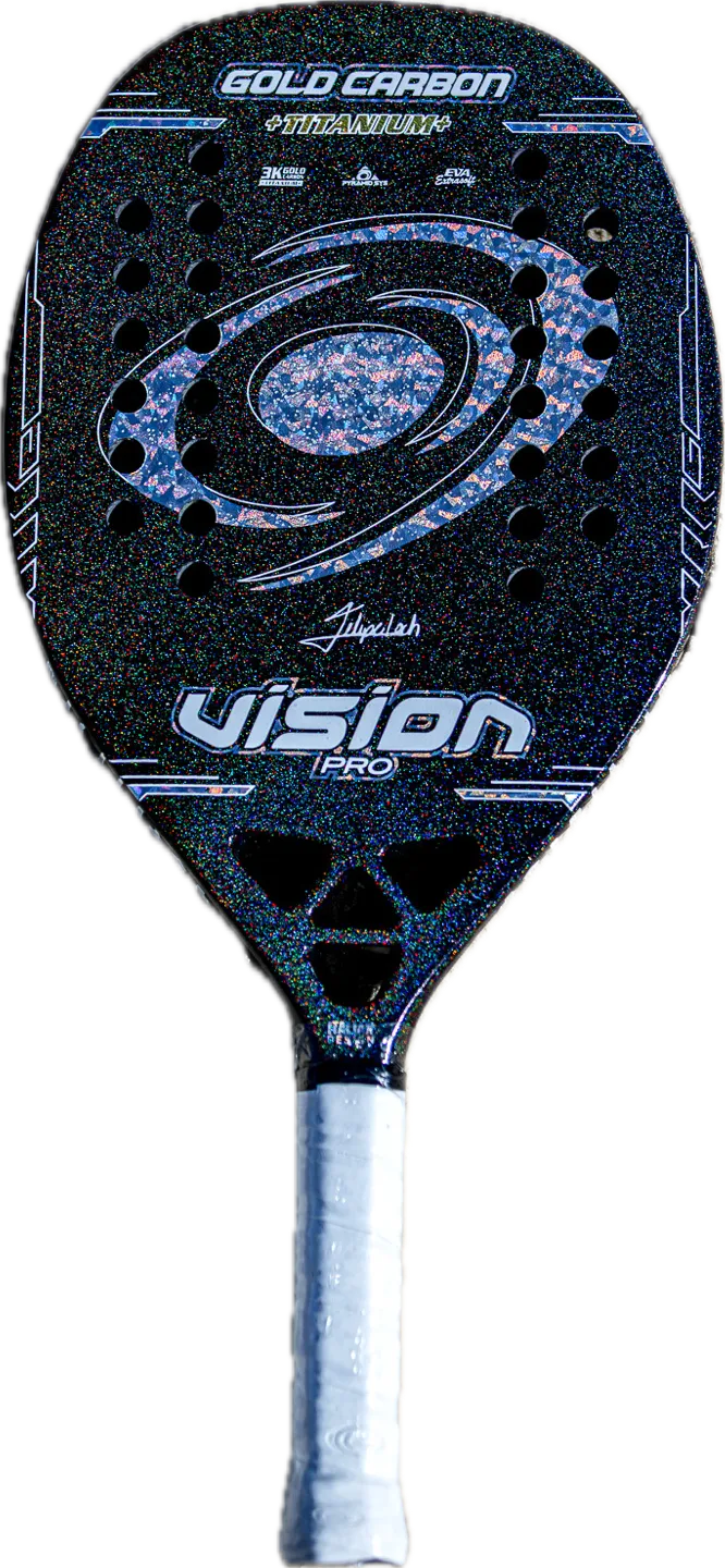 vision-gold-carbon-2026-raquette-beach-tennis image 1
