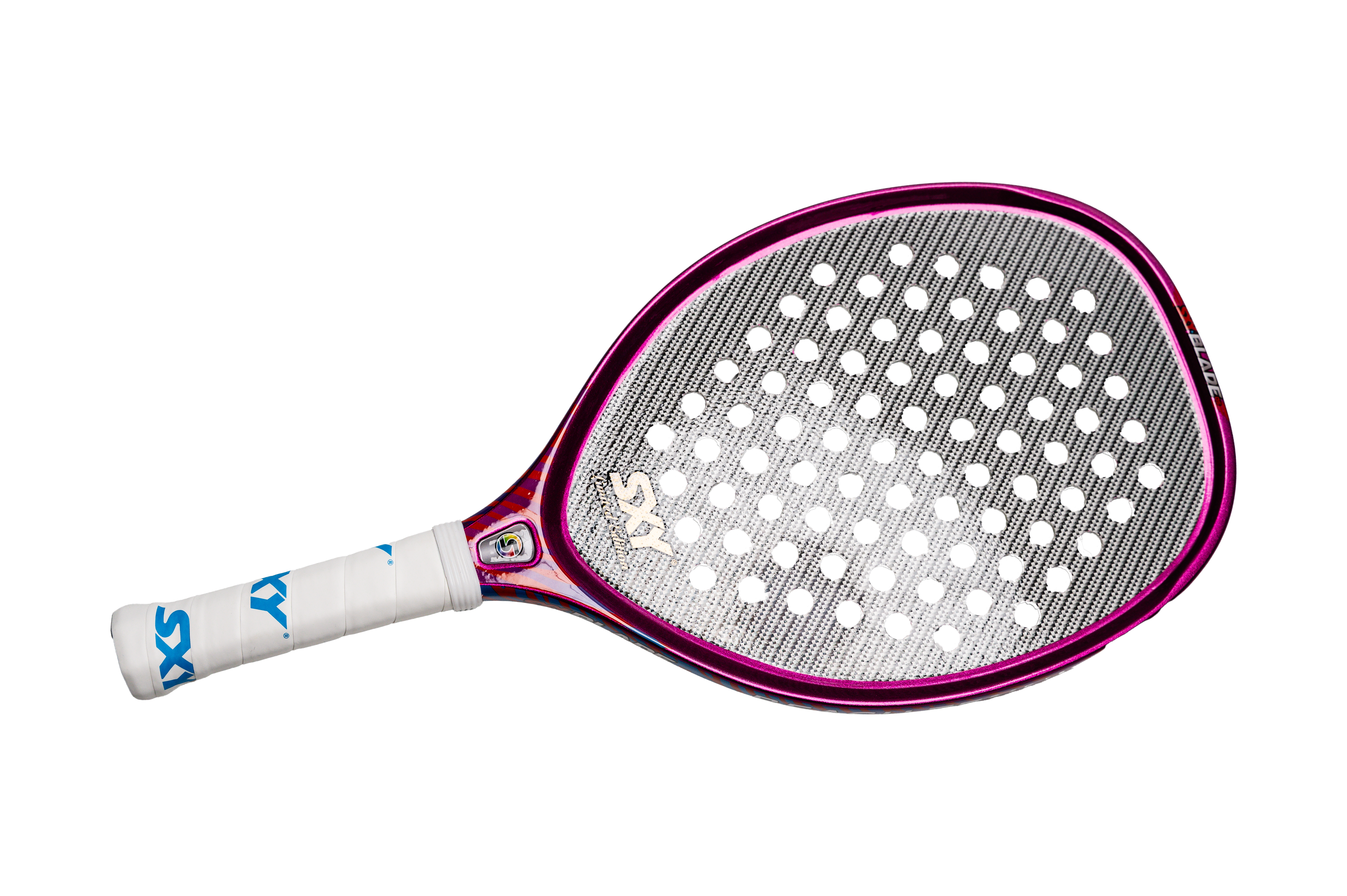 sxy-blade-2-0-limited-edition-raquette-de-beach-tennis-violet-rouge-metallic image 1