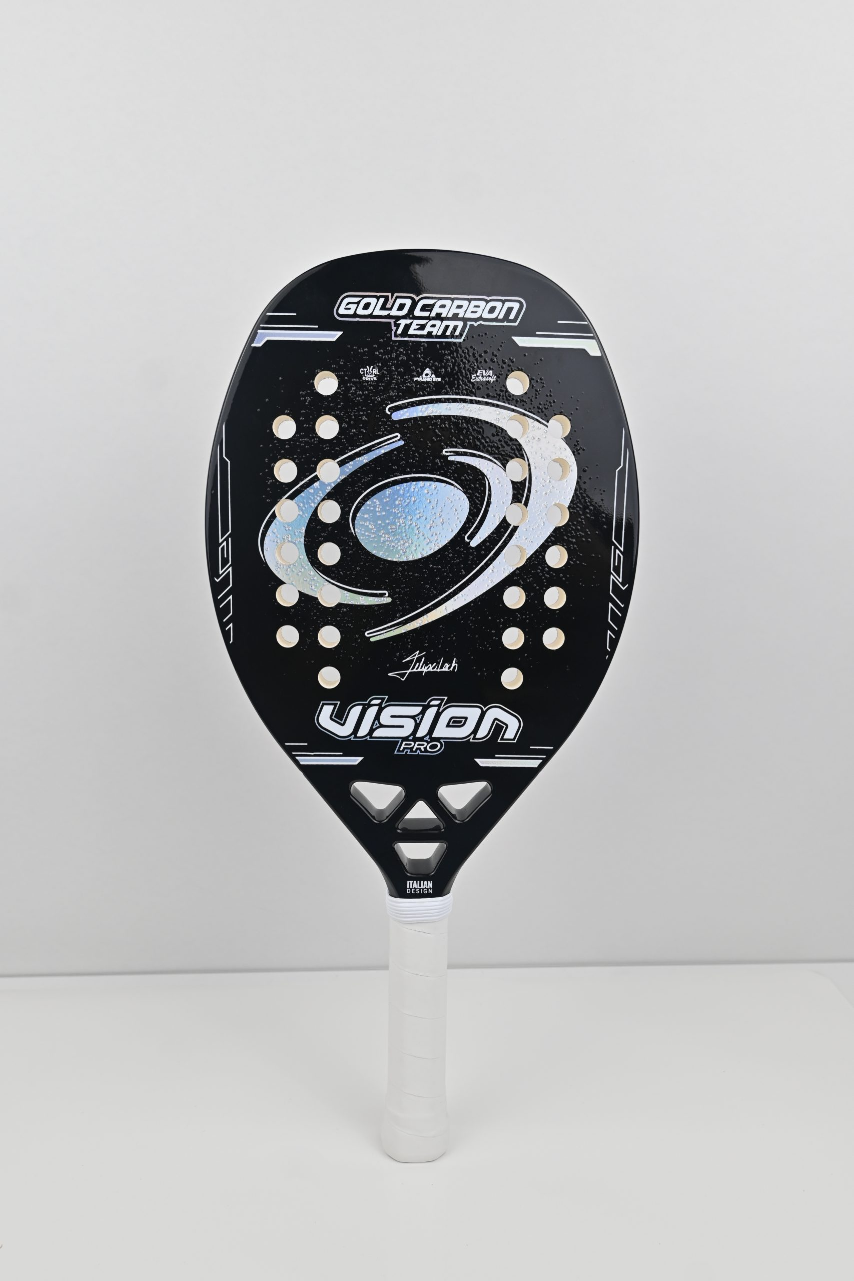 raquette-beach-tennis-vision-gold-carbon-team-2026 image 3