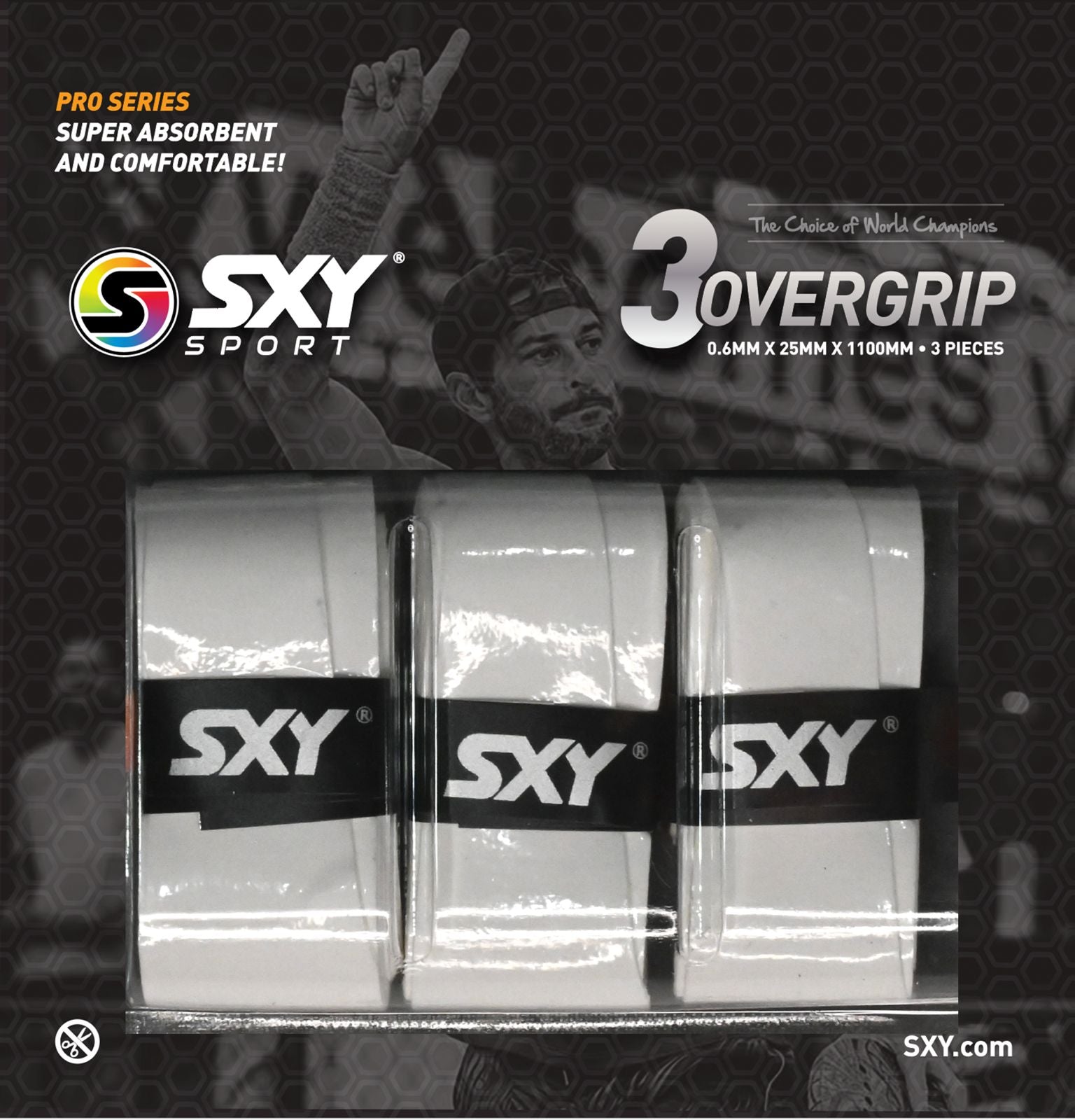 sxy-pro-series-overgrip-beach-tennis-pack-de-3 image 6
