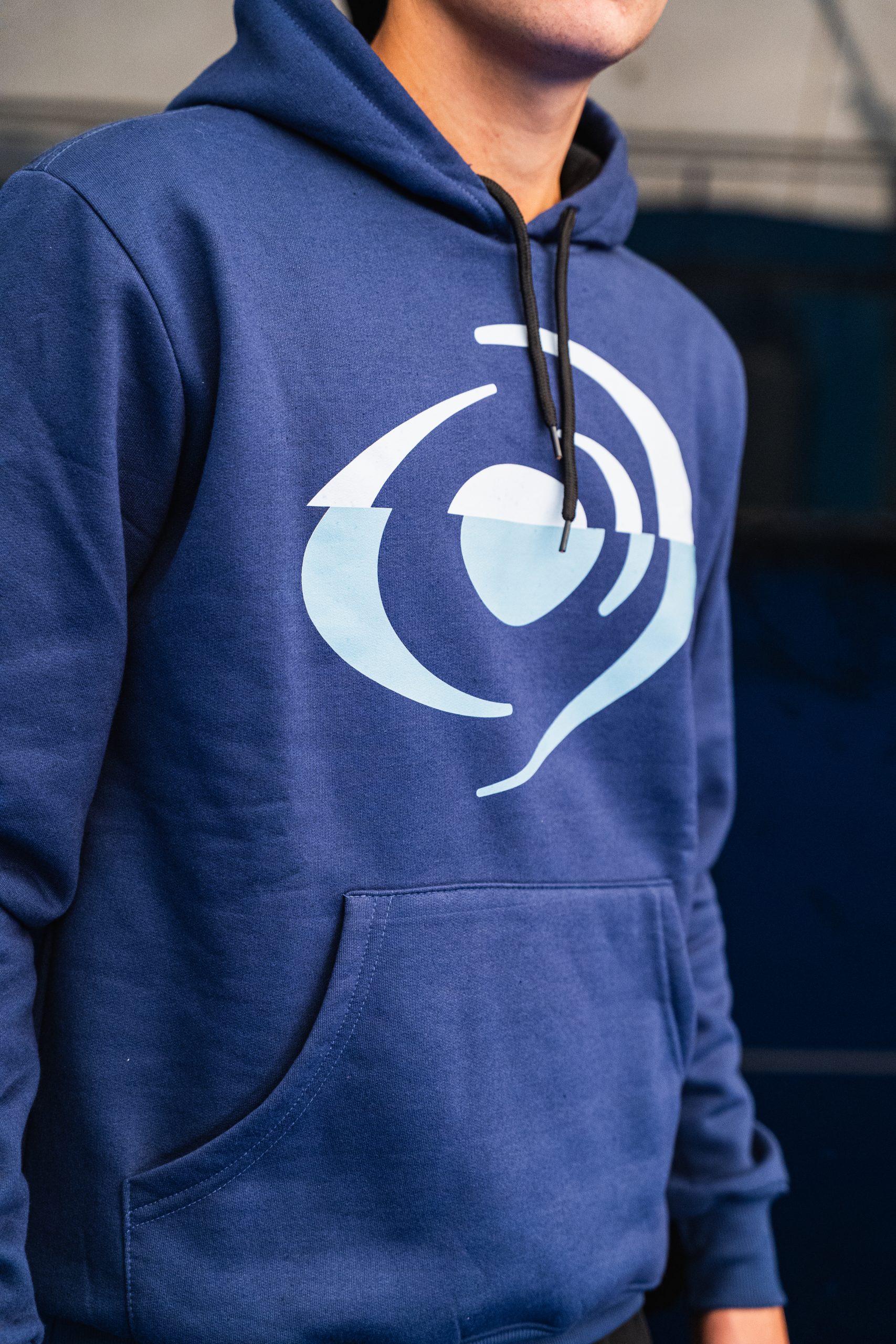 vision-felpa-play-bleu-sweat-unisexe-coton-polyester image 5